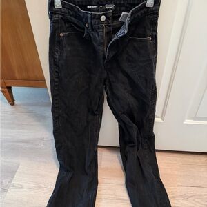 Old Navy Women's Black Boot-Cut Jeans